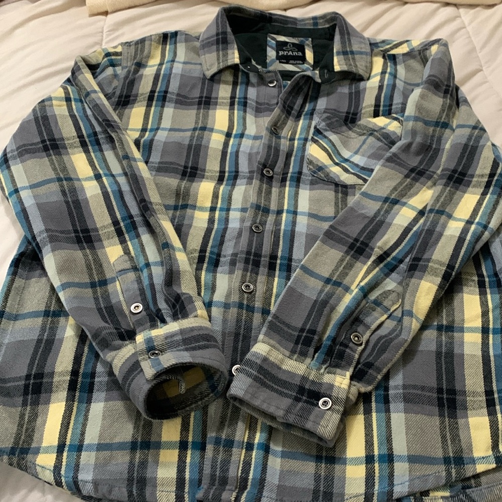 Prana flannel shirt